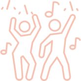 Icon Menschen die tanzen